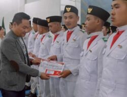 Paskibraka HUT RI ke-78 Dapat Penghargaan dari Pemda Humbahas