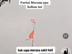 Bikin Geram, Bendera PKS Dipasang Lebih Tinggi Dari Merah Putih