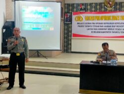 Polres Tapteng Laksanakan Latihan Pra Ops Zebra 2023