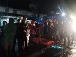 Pengendara Betor Tewas Terjatuh di Gerbang Pasar Dwikora Parluasan