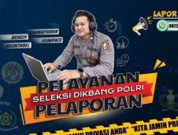 Buka Seleksi Dikbangpimti 2024 SSDM Polri Luncurkan Layanan Laporbang