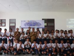 Dishub Toba Sosialisasikan Tertib Berlalu Lintas Untuk Pelajar SMP