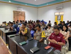 Polres Tapteng Laksanakan Pembinaan Rohani dan Mental Personil