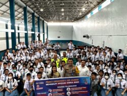 Polres Labuhanbatu Bekali Siswa di Sekolah Tertib Berlalu Lintas