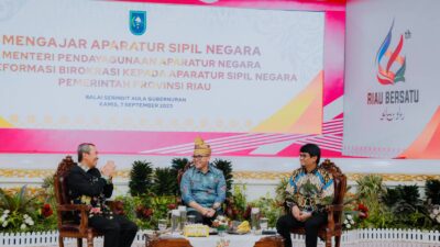 Kunker ke Riau, MENPAN RB Paparkan Bergerak Untuk Birokrasi Berdampak