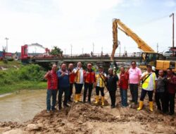 Pengendalian Dasar Sungai Aek Sigeaon Kecamatan Tarutung Terealisasi