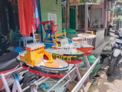 Miniatur Kapal Remote Kontrol Produksi Pemalang Ramai Pesanan