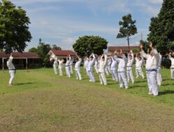 Polres Pematang Siantar Tes Kesamaptaan Jasmani dan Beladiri Personil