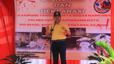 Pemkot Tangerang Bersama Forkopimda Berkolaborasi Berantas Narkoba