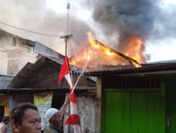 Kebakaran Hanguskan Rumah Warga Palmerah, Diduga Korsleting Listrik