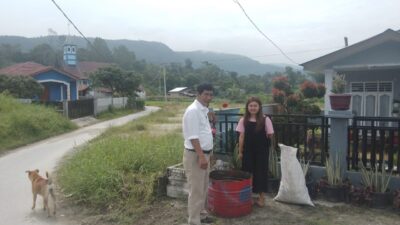 Desa Parbaju Toruan Sediakan Tempat Sampah Rumah Tangga