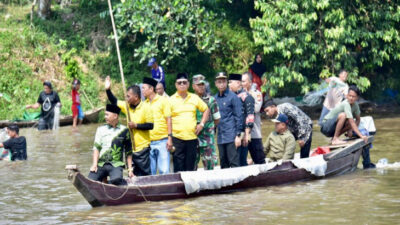 Tradisi Event Ikan Antah Larangan di Aliran Sungai Kampar