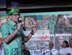 Menparekraf Berikan Pelatihan UMKM di Kabupaten Bintan