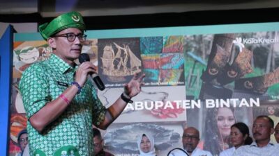 Menparekraf Berikan Pelatihan UMKM di Kabupaten Bintan