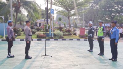 Polresta Bandara Soetta Gelar Apel Operasi Zebra Jaya 2023