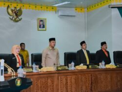 Pemkab Kampar Sampaikan Jawaban Pandangan Fraksi Pada Ranperda TA2023