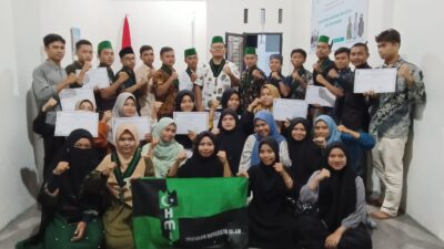 HMI MPO Cabang Mandailing Natal Sukses Adakan Latihan Kader I 