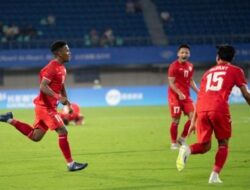 Timnas U-24 Indonesia Hajar Kirgizstan 2-0