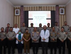 dr. Erwin Sinaga Penyuluhan Kesehatan di Polres Humbahas