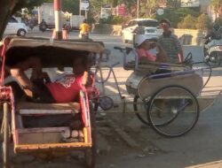Becak Dayung di Pemalang Berada di Ujung Kepunahan