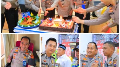 HUT Lantas ke-68, Sat Lantas Polres Labuhanbatu Lakukan Bakti Sosial