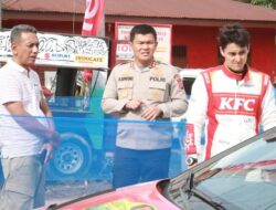 Kapolres Simalungun Pimpin Pengamanan APRC Asia Danau Toba Rally 2023