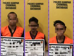 3 Pelaku Judi Togel Diamankan Tim Macan Polres Kampar