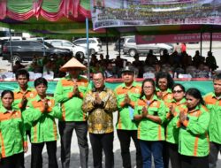 Bupati Toba Hadiri Hari Tani Nasional