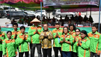 Bupati Toba Hadiri Hari Tani Nasional