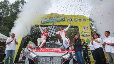 Sean dan Hugo Juarai APRC Asia Rally Cup 2023