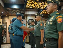 Asrenum Panglima TNI Pimpin Sertijab Paban I/Jakrenstra Srenum TNI