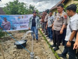 Kapolres Fasilitasi Sumur Bor Bagi Warga Simalungun