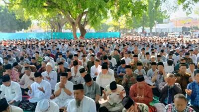 Kekeringan, Pemkab Pemalang Bersama Warga Gelar Sholat Minta Hujan