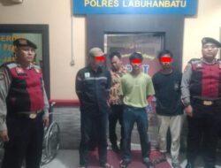3 Pelaku Pencurian Tiang Besi Internet Ditangkap Polisi