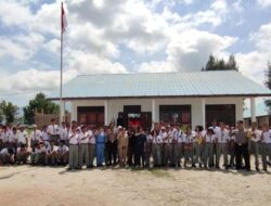 Polri Sosialisasi Bahaya Narkoba & Tertib Lalin di SMKN 1 Sigumpar