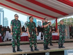 Geladi Bersih Upacara Parade dan Defile Jelang HUT TNI ke-78