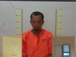 Sempat Lari, Korbun Berhasil Diamankan Polisi Bersama 8 Paket Sabu