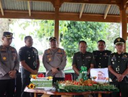 Kodim 0210/TU Dapat Surprise di HUT TNI ke-78 Dari Polres Humbahas
