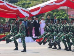 Gubernur Kepri Hadiri Upacara HUT TNI ke-78 Tingkat Provinsi Kepri