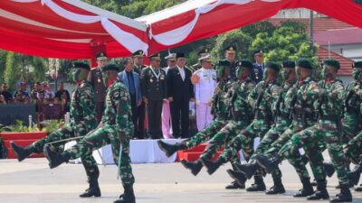 Gubernur Kepri Hadiri Upacara HUT TNI ke-78 Tingkat Provinsi Kepri