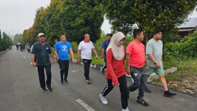 PJ Gubsu Hasanuddin Sapa Masyarakat Humbahas Saat Kunjungan Kerja