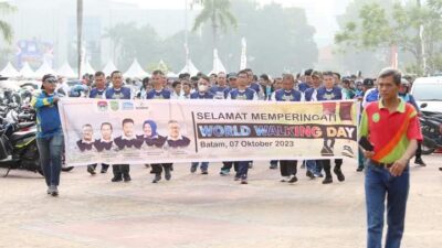 World Walking Day Dihadiri 5000 Peserta Tingkat Kota Batam