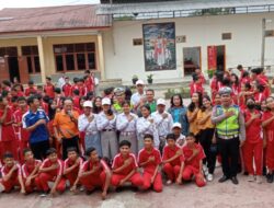 Polres Pematang Siantar Sosialisasi Tertib Lalu Lintas di SMK GKPI