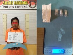 Buruh Bangunan di Tapteng Ditangkap Polisi