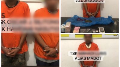 4 Pria Pengedar Sabu dan Ganja Diringkus di Simalungun