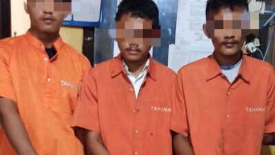 Tiga Pria Muda Jual Sabu di Kampar Ditangkap Polisi