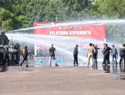 Polda Kepri Gelar Simulasi Pengamanan Jelang Pemilu 2024