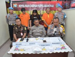 Polda Kepri Musnahkan 535,35 Gram Sabu & 127 Butir Ekstasi