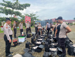 Kapolres Tapteng Cek Persiapan Jelang Pemilu 2024