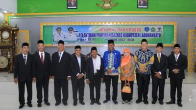 Pimpinan BAZNAS Labuhanbatu Periode 2023-2028 Dilantik